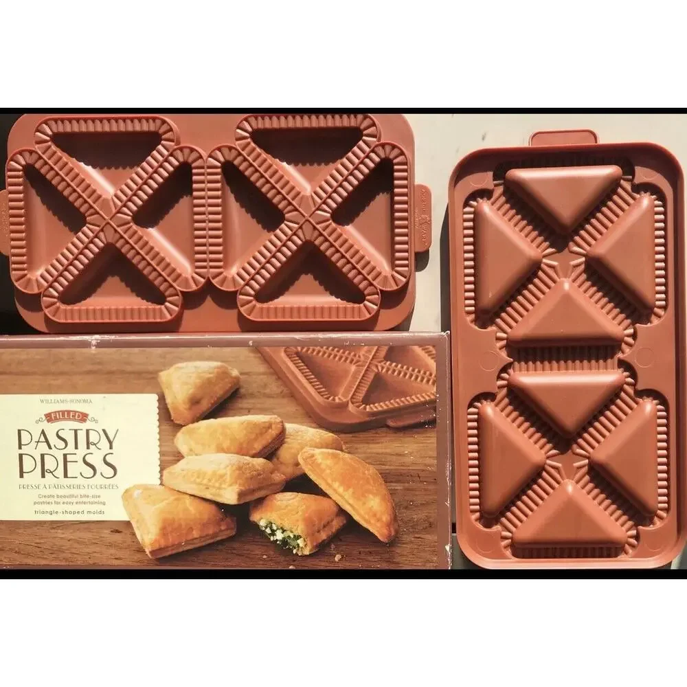 Williams‎ Sonoma Filled Pastry Press Filled Triangle Shaped Molds